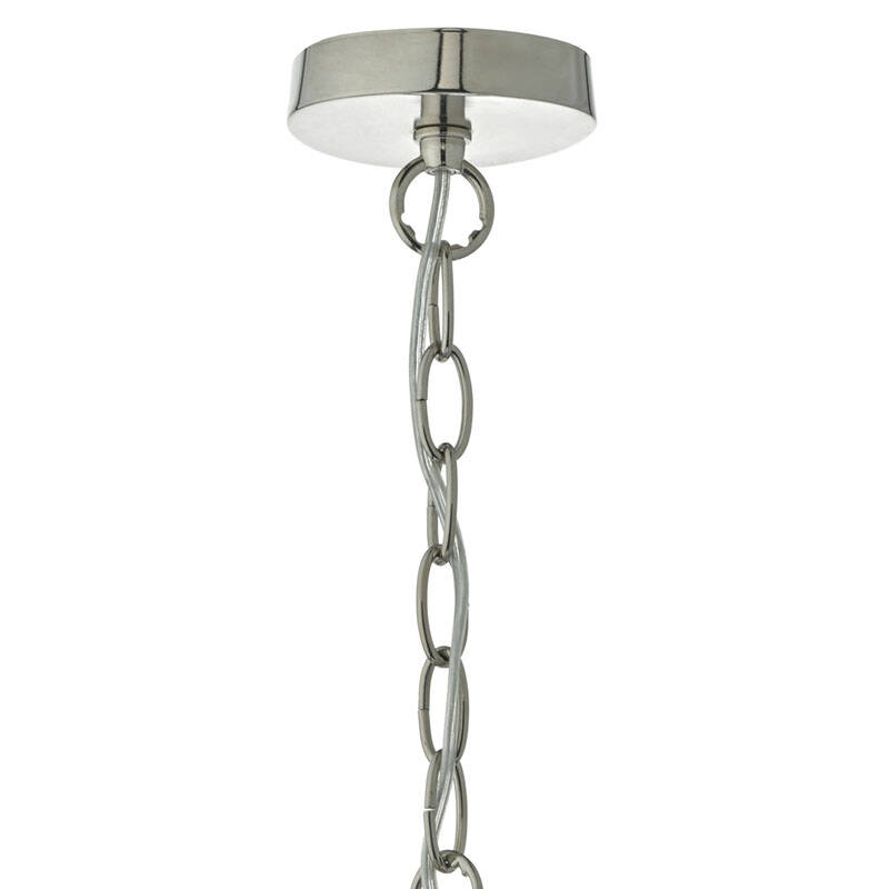 Image of Dar Tamara Glass Ceiling Pendant Light