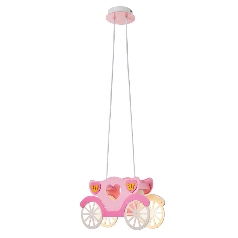 Image of Glow Princess Carriage Ceiling Pendant Light