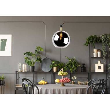 Image of Lucide Large Julius Glass Ceiling Pendant Light