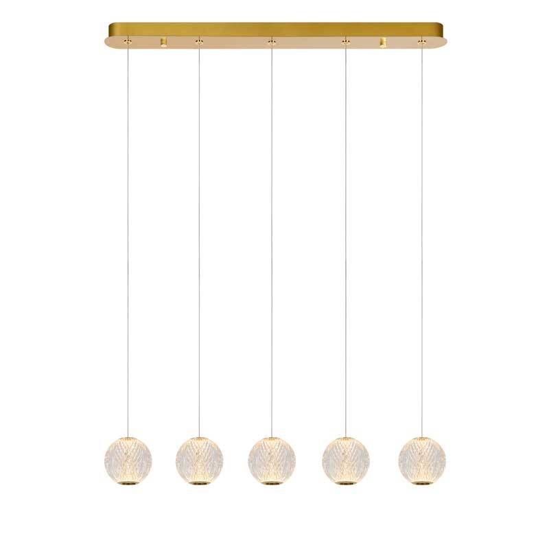 Image of Lucide Cintra 5 Light LED Bar Pendant