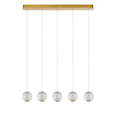 Image of Lucide Cintra 5 Light LED Bar Pendant