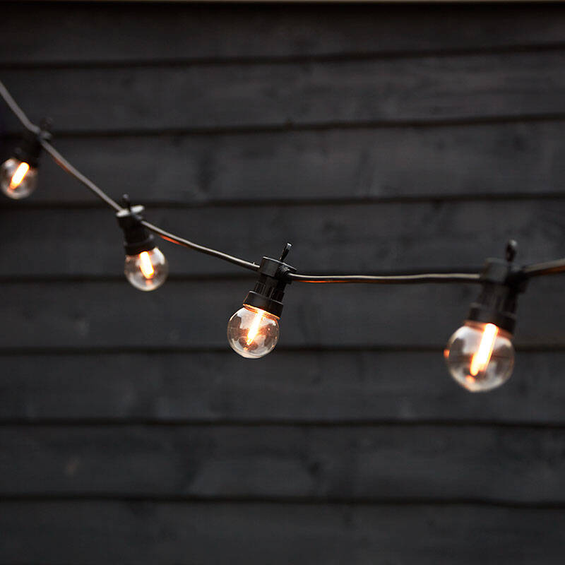 Image of Easyfit 12V Garden Lights Golf Ball LED Festoon Lights