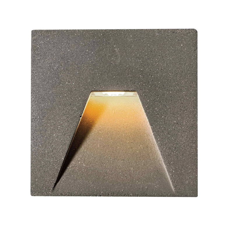 Image of Edit Square LED Recessed Outdoor Wall Light
