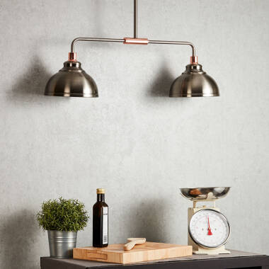 Image of Edit Saloon 2 Light Bar Ceiling Pendant