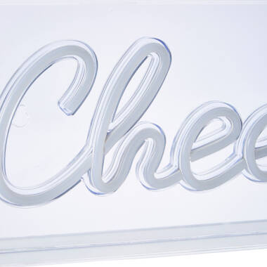 Image of Glow Cheers Acrylic LED Feature Light Box