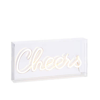 Image of Glow Cheers Acrylic LED Feature Light Box