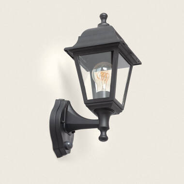 Image of Edit Coastal Sennen Outdoor Lantern Wall Light with PIR Sensor