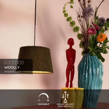Image of Lucide Woolly Ceiling Pendant Light