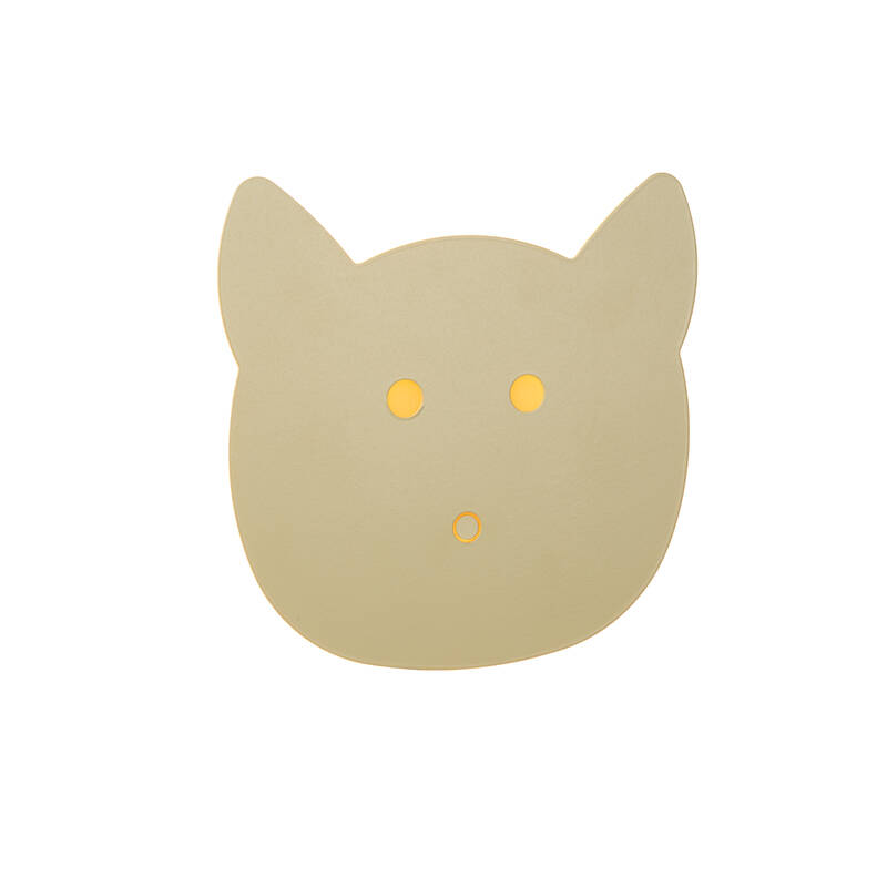 Image of Lucide Charlie LED Touch Flush Wall Light With Plug