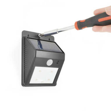 Image of Suri 365 Eco Wedge XT Solar LED Outdoor Flush Light with PIR Sensor