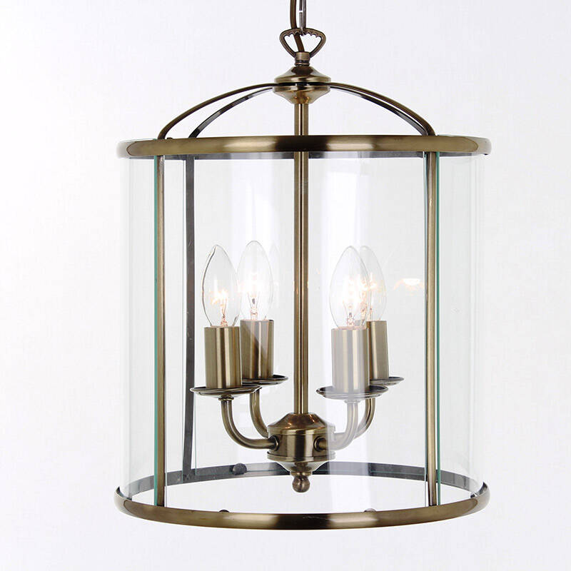 Image of Edit Briar 4 Light Lantern Ceiling Pendant