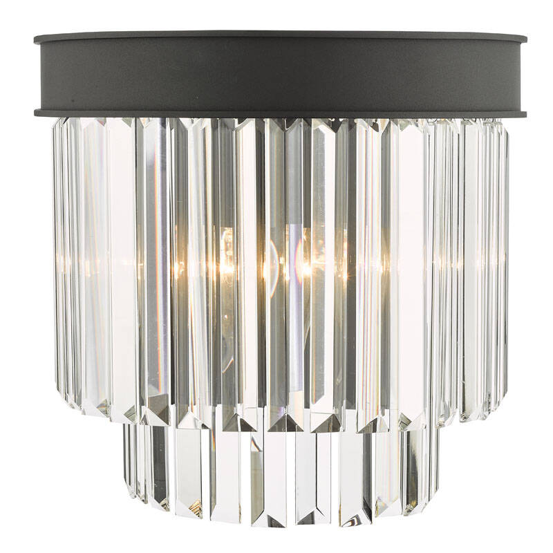 Image of Dar Celeus 2 Light Wall Crystal Light