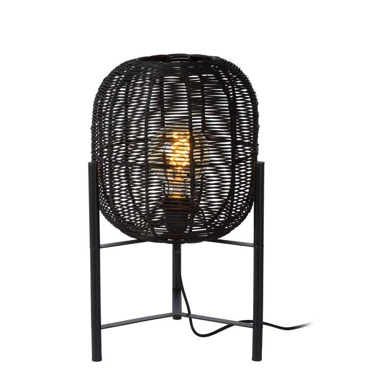 Image of Lucide Hermine Rattan Table Lamp