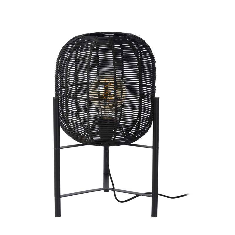 Image of Lucide Hermine Rattan Table Lamp