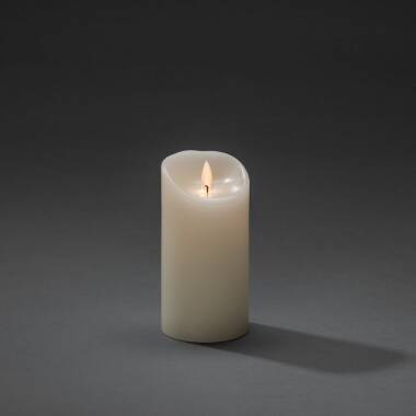 Image of Konstsmide Battery Operated LED Wax Flicker Candle