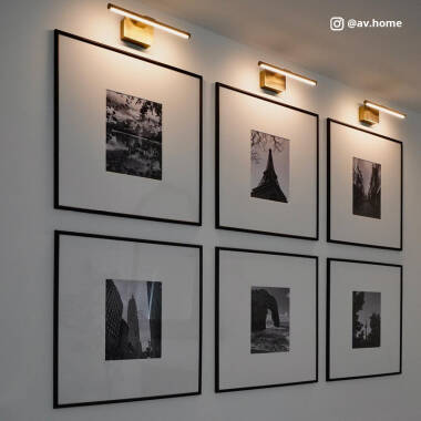 Image of Slimline 279 Battery Operated LED Picture Light With Remote Control