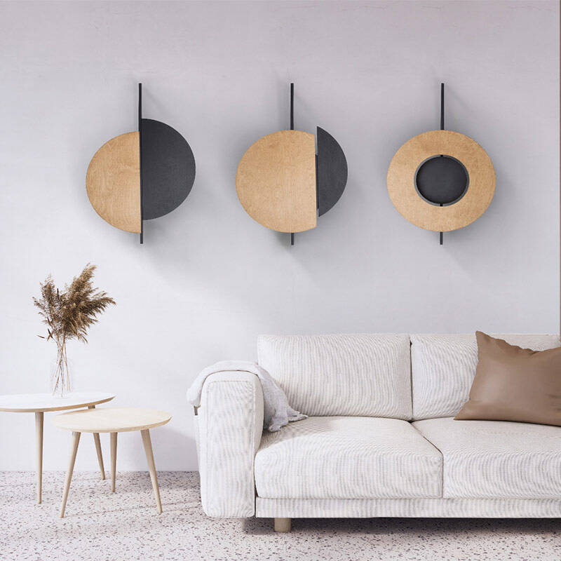 Image of Edit Sunset Natural-C Flush Wall Light