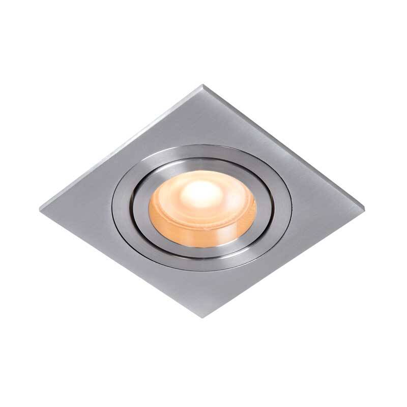 Image of Lucide Tube Square Recessed Adjustable Downlight