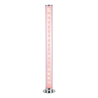 Image of Glow Galaxy Cylinder Colour Changing LED Floor Lamp with Remote Control