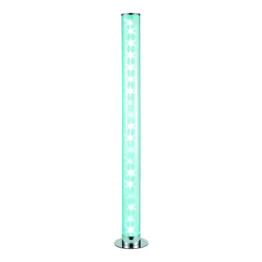Image of Glow Galaxy Cylinder Colour Changing LED Floor Lamp with Remote Control