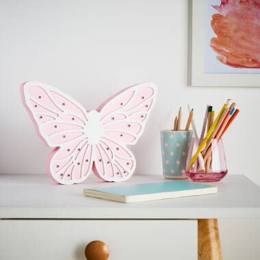 Image of Glow Butterfly Battery Operated LED Table Light