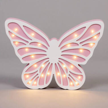 Image of Glow Butterfly Battery Operated LED Table Light