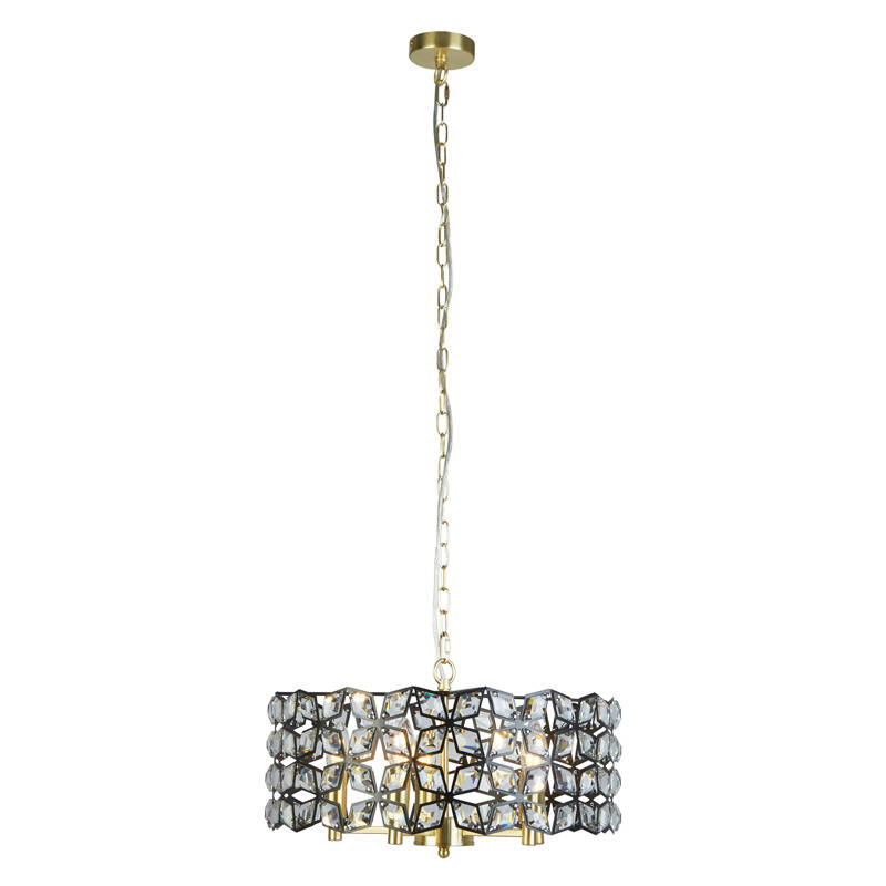 Image of Searchlight Iris 5 Light Ceiling Pendant Light
