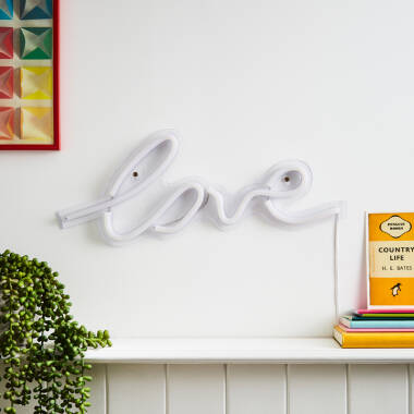 Image of Glow Love LED Neon Wall Light