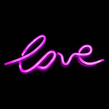 Image of Glow Love LED Neon Wall Light