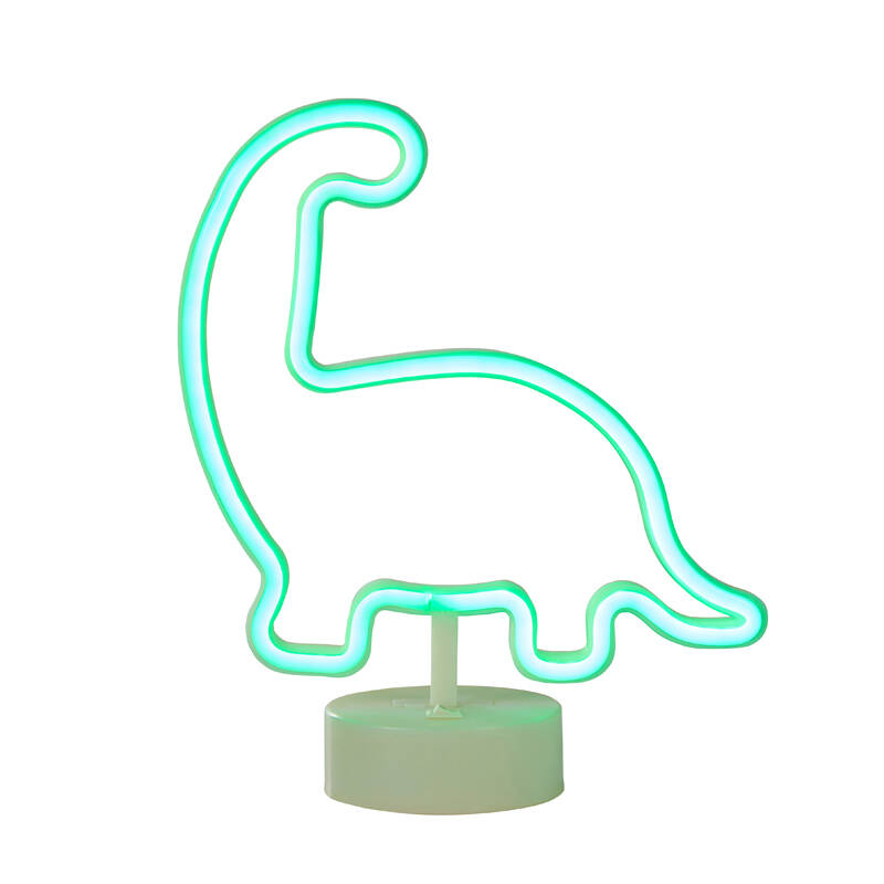 Image of Glow Dinosaur Battery Operated LED Neon Table Light