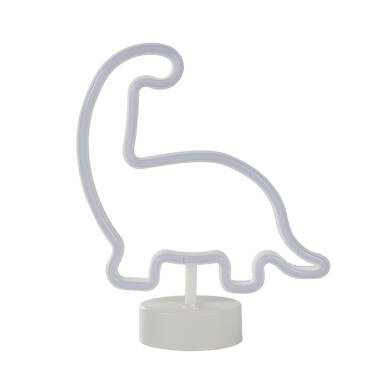 Image of Glow Dinosaur Battery Operated LED Neon Table Light
