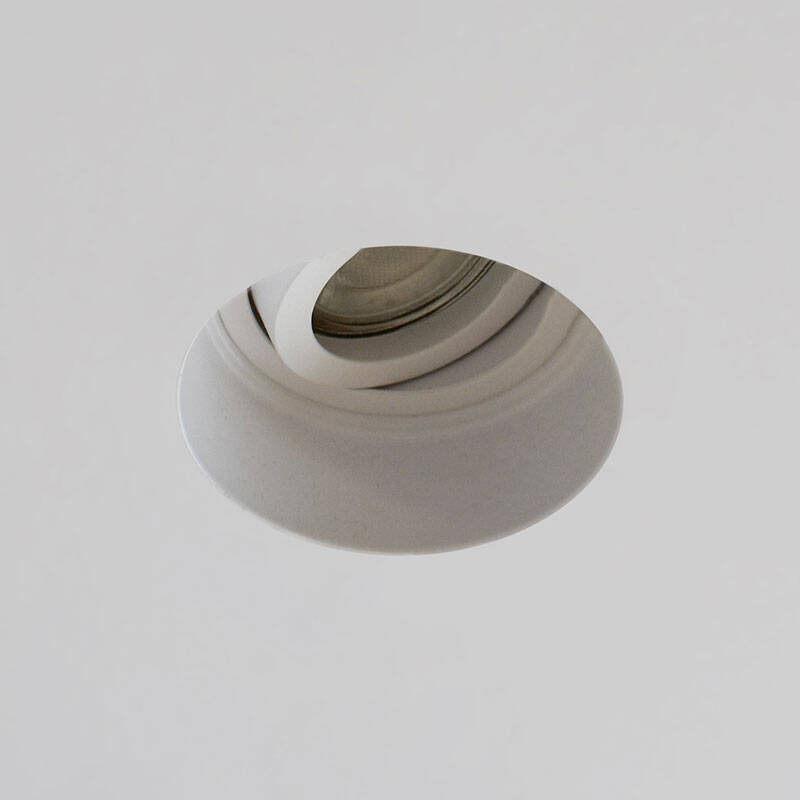 Image of Trimless Plaster-In Tiltable Downlight