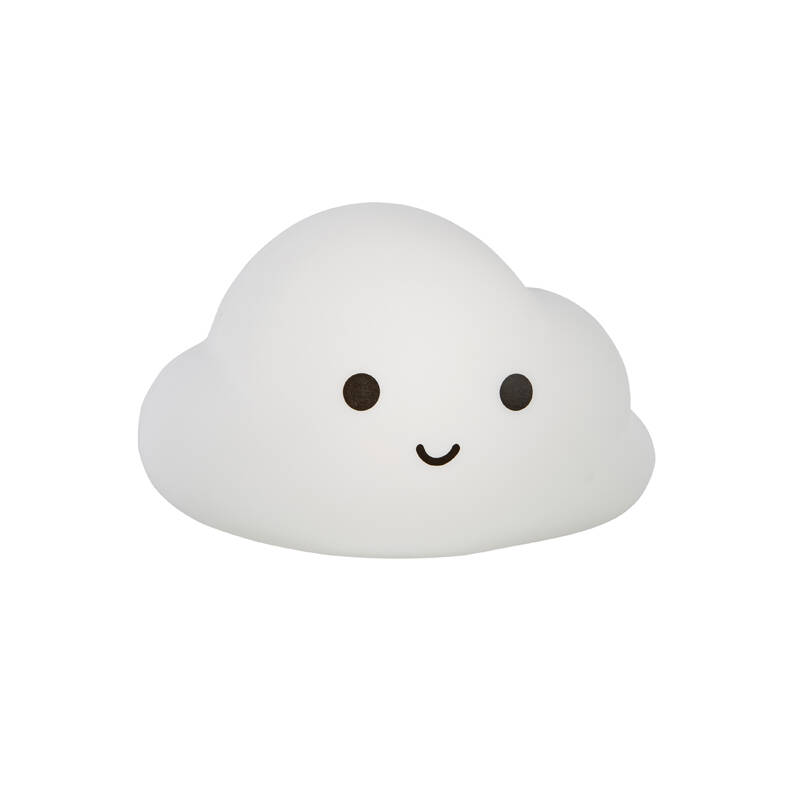 Image of Glow Cloud LED USB Rechargeable Colour Changing Night Light with Remote Control