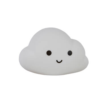 Image of Glow Cloud LED USB Rechargeable Colour Changing Night Light with Remote Control