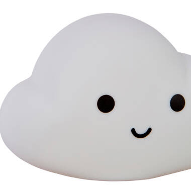 Image of Glow Cloud LED USB Rechargeable Colour Changing Night Light with Remote Control