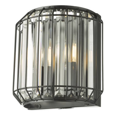 Image of Dar Naeva 2 Light Wall Light