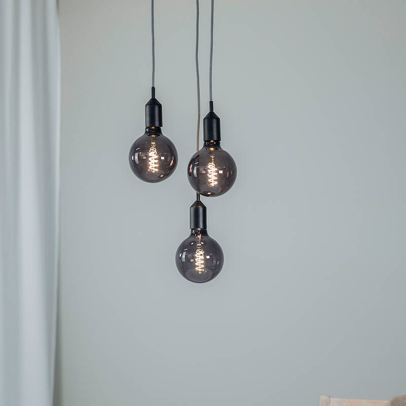 Image of Bronx Round 3 Light Cluster Ceiling Pendant