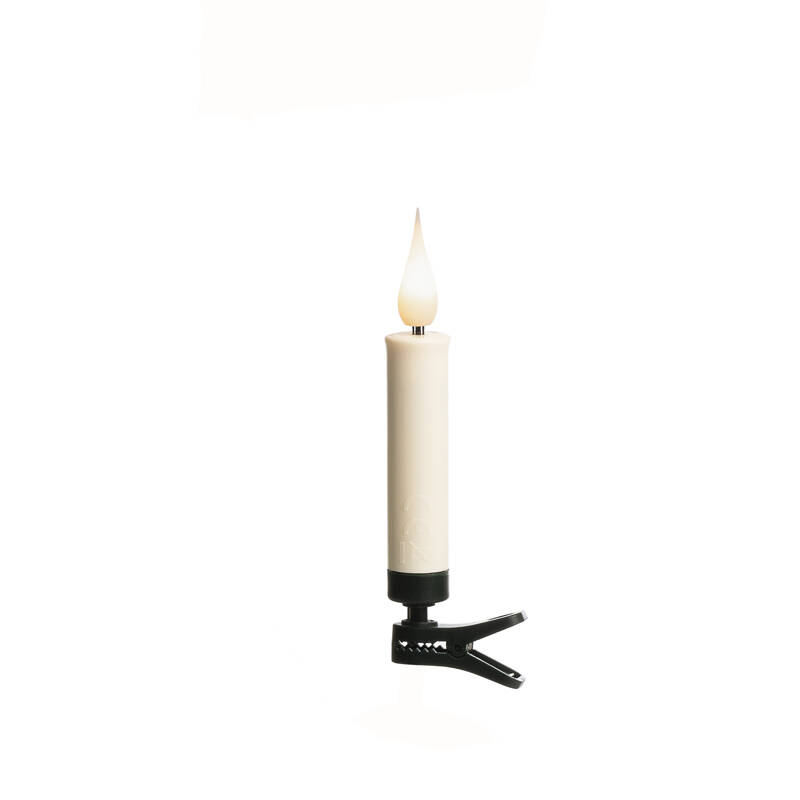 Image of Konstsmide Christmas Battery Operated LED Candle Light Decorations with Remote Control - Set of 12