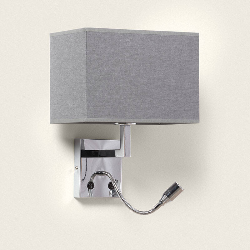Image of Edit Hotel Wall Light with LED Reading Light