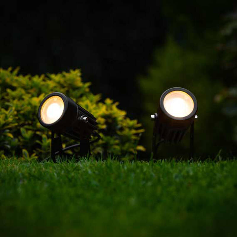Image of Suri 365 Atlas Solar LED Spotlights - Set of 2