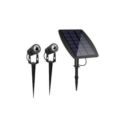 Image of Suri 365 Atlas Solar LED Spotlights - Set of 2