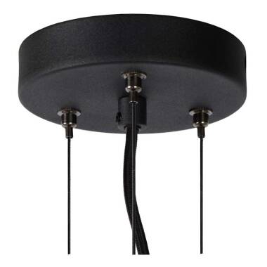 Image of Lucide Olivia Glass Ceiling Pendant Light