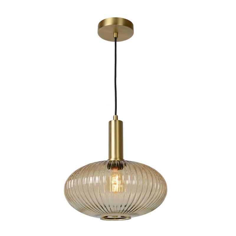Image of Lucide Maloto 30 Glass Ceiling Pendant Light