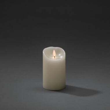 Image of Konstsmide Battery Operated LED Wax Flicker Candle