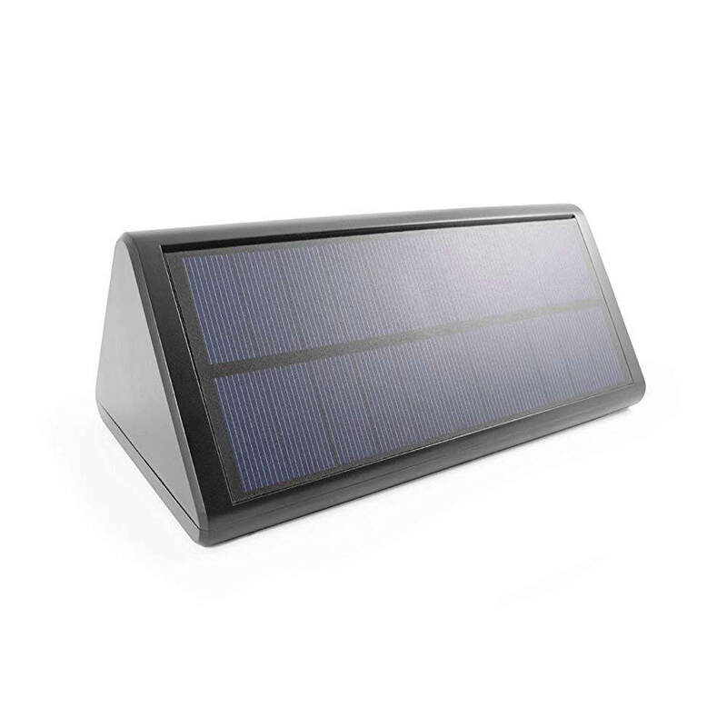 Image of Suri Eco Wedge Pro Solar LED Outdoor Flush Light with PIR Sensor