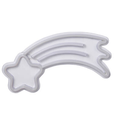 Image of Glow Shooting Star LED Neon Wall Light