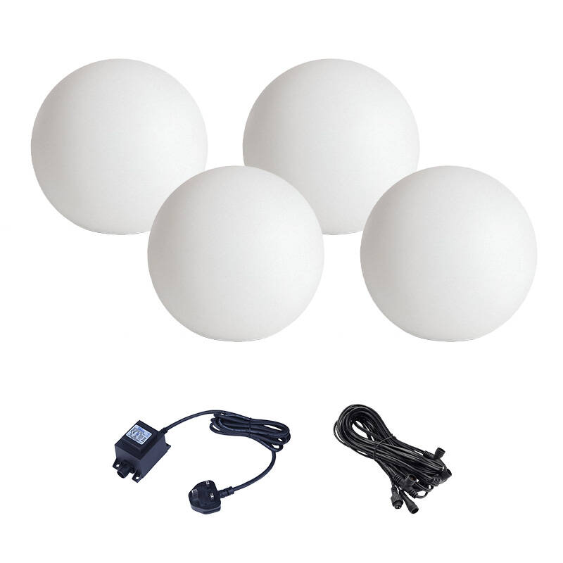 Image of EasyFit 12V Garden Lights Elder Warm White LED Feature Light Kit 4 Lights