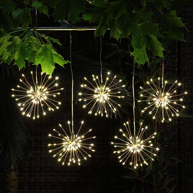 Image of Edit Starburst Battery Operated LED String Lights - 5 Lights