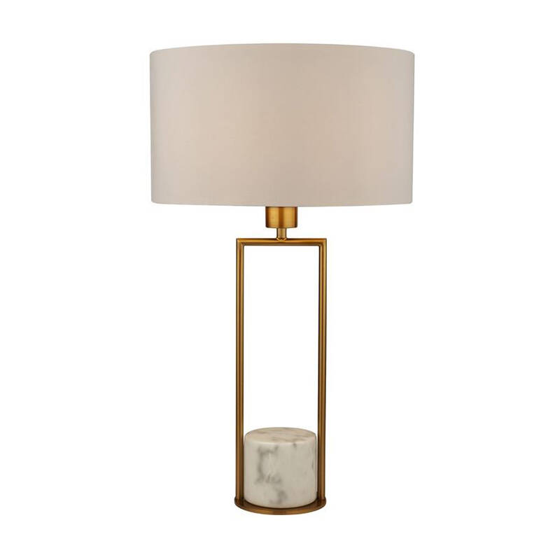 Image of Searchlight Marble Table Lamp