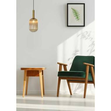 Image of Lucide Maloto 20 Glass Ceiling Pendant Light